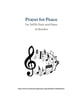 Prayer for Peace SATB Vocal Score cover